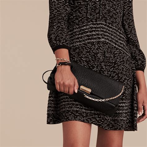 burberry black clutch|burberry clutches and evening bags.